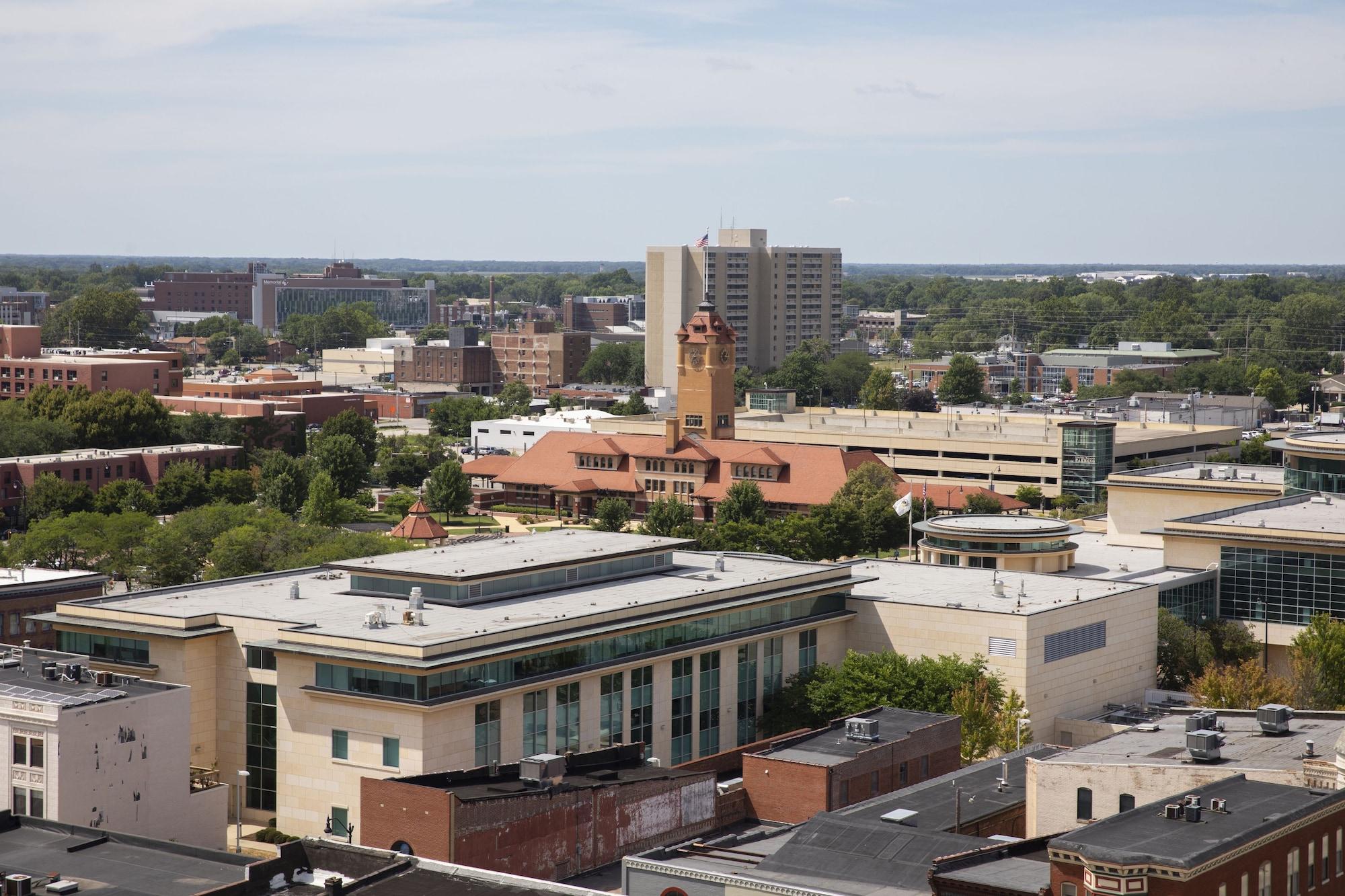 President Abraham Lincoln - A Doubletree By Hilton Hotel Springfield Exterior foto